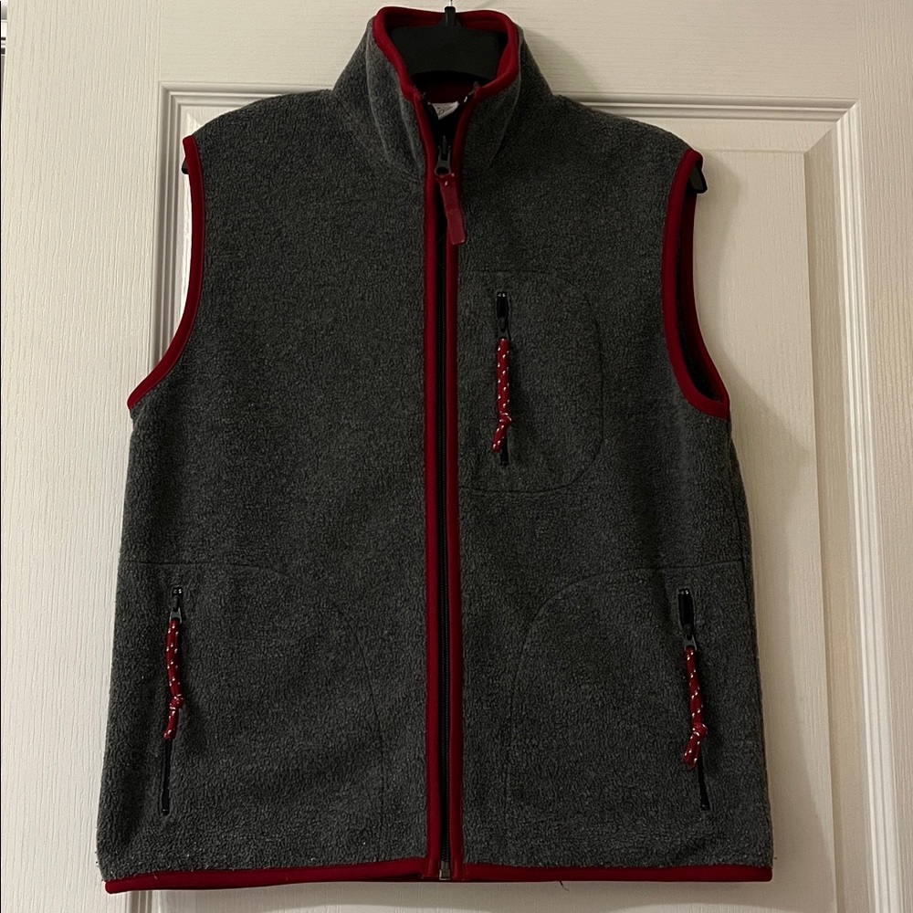 GAP Gray and Red Women's Vest